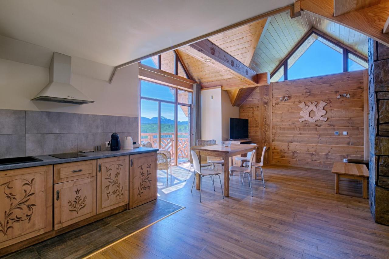 Tatrzanskie Echo Domki Regionalne Z Dwoma Lazienkami, Placem Zabaw I Przepieknym Widokiem Na Tatry Zakopane Exterior foto